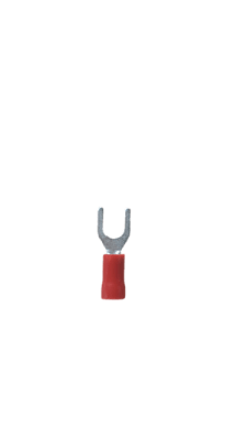 TERMINAL ELECTRICO TIPO U ROJO (22-16 AWG) 0.34-1.5MM-GENERICO, VF1.25-5Y (INC IGV)