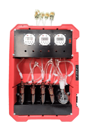 TREN DE MUESTREO DE MALETA DE 6 GASES- ENVIROTECHLAB ( INC. IGV)