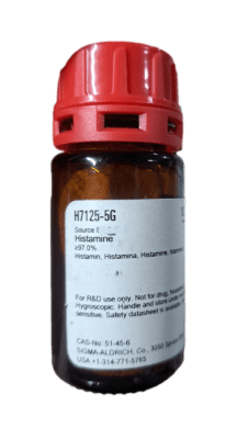 HISTAMINE 5G-SIGMA ALDRICH, H7125-5G (INC IGV)1