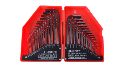 JUEGO DE LLAVES ALLEN 30 PIEZAS-HUROFE, HURO-005 (INC IGV)1