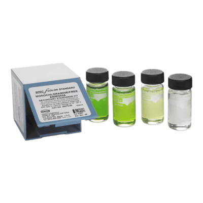 KIT DE ESTANDARES SECUNDARIOS SPECKCHECK DE MONOCLORAMINA/AMONIO LIBRE-HACH, 2507500 (INC IGV)
