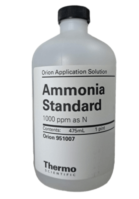 ESTANDAR DE AMONIACIO COMO NITROGENO 1000 mg/L TRAZABLE A NIST 500ML-THERMO SCIENTIFIC, 951007 (INC IGV)1