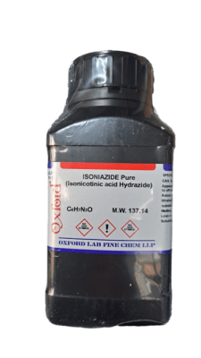 ISONIAZIDE 99% Pure 500G-OXFORD,  I-04917 (INC IGV)