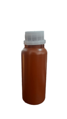 FRASCO DE PLASTICO AMBAR 250ML (UND)-GEKA CORP1