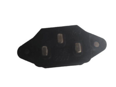 CONECTOR C14 MACHO CHASIS P/CABLE POWER 3PINES 10A/250V ( INC IGV)