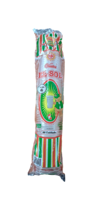 VASO DE PLASTICO DE 6OZ PK/50 (INC IGV)
