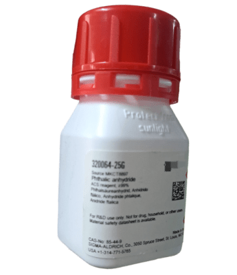 PHTALIC ANHYDRIDE 25G-SIGMA ALDRICH, 320064-25G (INC IGV)1