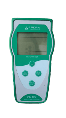 PORTABLE PH / CONDUCTIVITY METER KIT (SEMINUEVO)-APERA INSTRUMENTS, PC 850 (INC IGV)