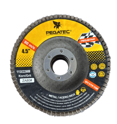DISCO DE CORTE 4,5´(UND)-PEGATEC, ZA80# (INC IGV)