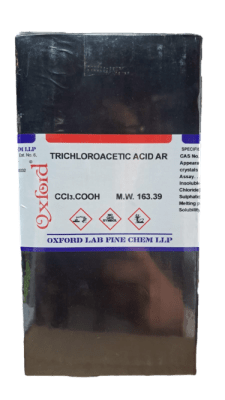 TRICHLOROACETIC ACID 99% AR 500G-OXFORD (INC IGV)