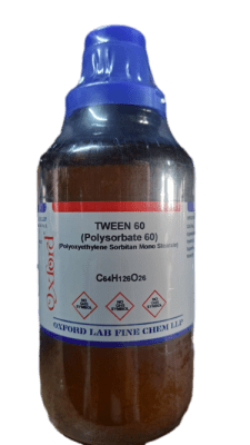 TWEEN 60 (POLYSORBATE 60) 500ML-OXFORD (INC IGV)1