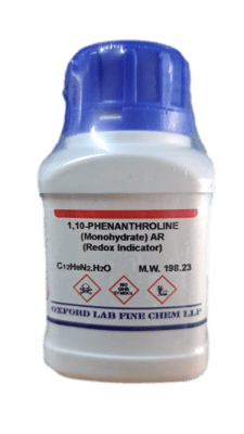 1,10-PHENANTHROLINE (MONOHYDRATE) 99.5% AR 100G-OXFORD (INC IGV)1