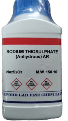 SODIUM THIOSULPHATE (Anhydrous) 98% AR 1KG-OXFORD (INC IGV)