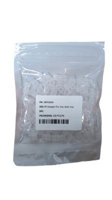 Tapón de polietileno para vial de 1 ml, 8,2 mm - (Genérico)   (INC IGV)1