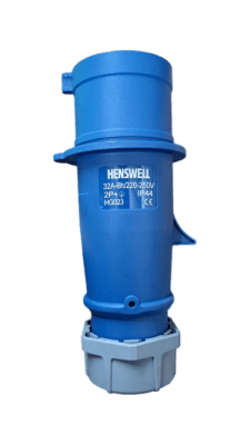 MENNEKE MACHO/ENCHUFE IP44 16AMP 2P + T 250V-HENSWELL (INC IGV)