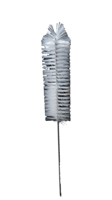 WHITE PP WITH IRON THREAD 18CM CAP 24 CM STEM 6CM DIAMETER-GENERICO (INC IGV)
