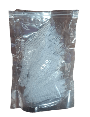 TUBOS DE PCR TEMPASSURE 0.2 ML CON 8 TIRAS Y TAPAS DE CUPULA (SEPARABLES) PK/100 (INC IGV)