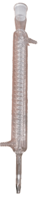 SISTEMA DE ENFRIAMIENTO DE SERPENTIN GRAHAM, CUELLO DE VIDRIO ESMERILADO 29/32 PARA 300MM (INC IGV)