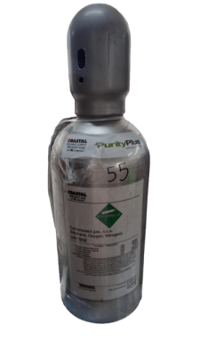 GAS COMPRIMIDO METHANE, OXYGEN, NITROGEN VOLUME 25 CF (INC IGV)