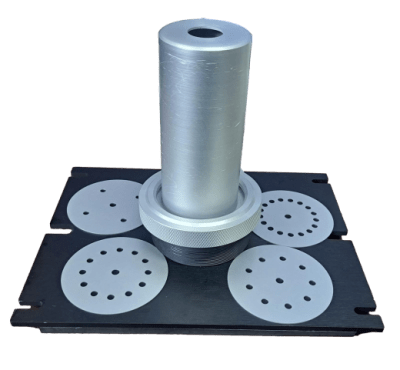 CONJUNTO DE CARCASA DE CALIBRADOR DE ALUMINIO-T4AIR SAMPLER (INC IGV)