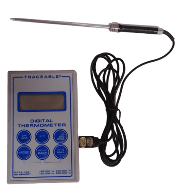 THERMOMETER DIGITAL-TRACEABLE, RS-232 (INC IGV)
