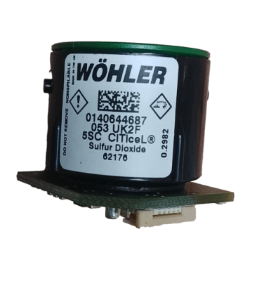 SO2-SENSOR 5,000 PPM-WOHLER, 5665 (INC IGV)1