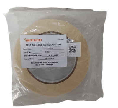 SELF ADHESIVE AUTOCLAVE TAPE (CT22) (UND)-TM MEDIA, TCI 007 (INC IGV)