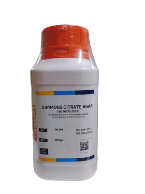 SIMMONS CITRATE AGAR 500G-TM MEDIA, TM 348 (INC IGV)1