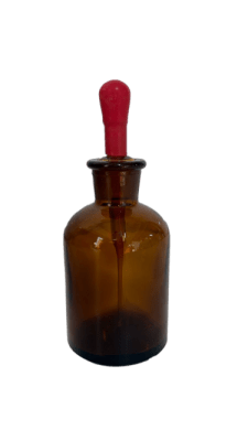 GOTERO ÁMBAR CON CUENTA GOTAS ROJO 100ML-GENERICO (INC IGV)1