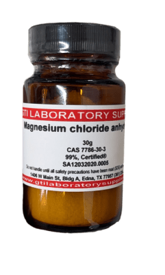 MAGNESIUM CHLORIDE ANYDROUS 30G-GTI LABORATORIES (INC IGV)