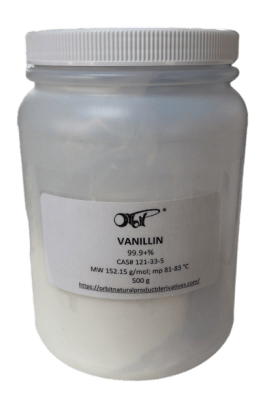 VANILLIN 500G-ORBIT (INC IGV)