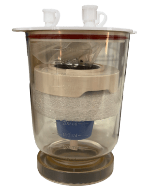 SOPORTE MAGNÉTICO PPSU PARA FILTRO MODEL MF5 EMBUDO 500ML-BUCKER, 200500-01 (INC IGV)
