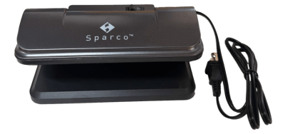 LAMPARA DETECTORA DE BILLETES SPARCO UV 9W GRIS-SPARCO, 16031 (INC IGV)