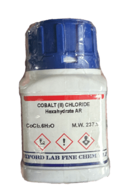 COBALT (II) CHLORIDE HEXAHYDRATE 98% AR 100G-OXFORD (INC IGV)