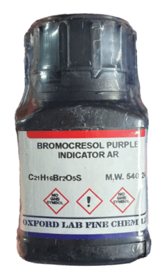 BROMOCRESOL PURPLE INDICATOR AR 25G-OXFORD (INC IGV)