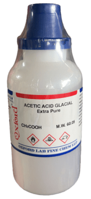 ACETIC ACID GLACIAL 99.5% EXTRA PURE 500ML-OXFORD (INC IGV)1