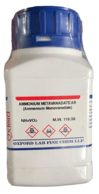 AMMONIUM METAVANADATE 99% AR 100G-OXFORD (INC IGV)1