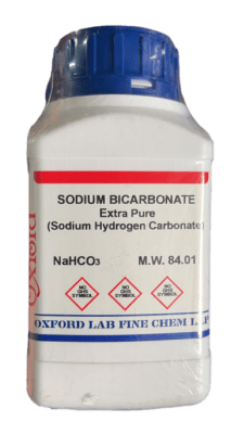 SODIUM BICARBONATE 99.5% EXTRA PURE (SODIUM HYDROGEN CARBONATE) 500G-OXFORD (INC IGV)1