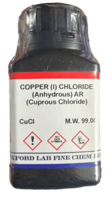 COPPER (I) CHLORIDE 98% AR 250G-OXFORD (INC IGV)1
