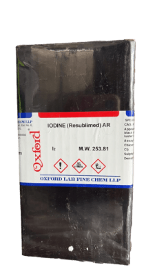 IODINE (Resublimed) AR 500G-OXFORD (INC IGV)1