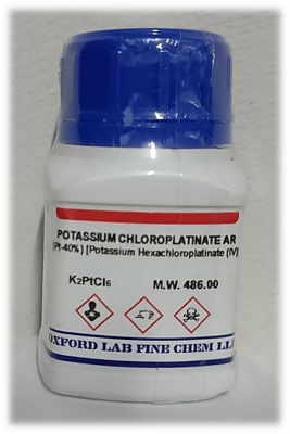 POTASSIUM CHLOROPLATINATE AR  (Inc IGV)