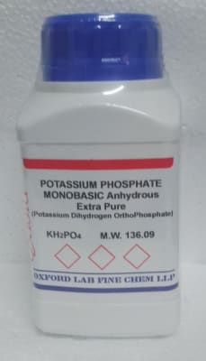 POTASSIUM DIHYDROGEN ORTHOPHOSPHATE ANHYDROUS 98% Extra (Inc IGV)1