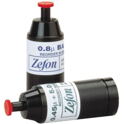Zefon, Cassette de Muestreo de Aire, 25 mm, 8 Mic PCM, 50/Caja, Z008BA (Inc. IGV)