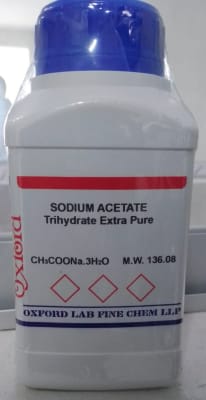 SODIUM ACETATE TRIHYDRATE 99% Extra (Inc IGV)1