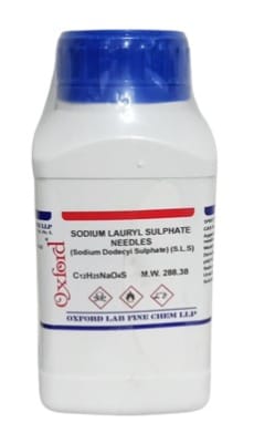 SODIUM LAURYL SULPHATE (NEEDLE SHAPE) EXTRA PURE (Inc IGV)