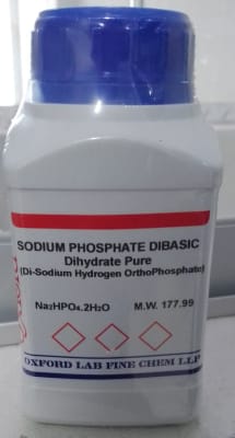 SODIUM PHOSPHATE DIBASIC DIHYDRATE  97% Extra Pure (Inc IGV)1