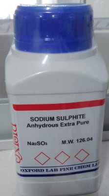 SODIUM SULPHITE ANHYDROUS 95% Extra  Pure (Inc IGV)1