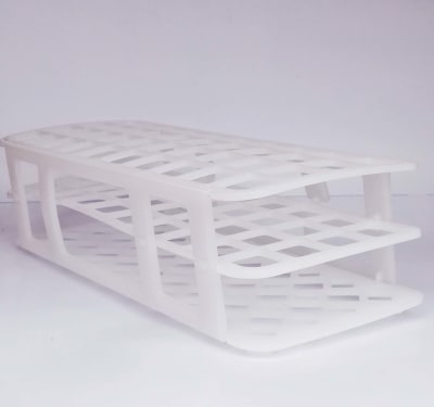 Soporte para Tubo de Ensayo Blanco PP (Inc. IGV)1