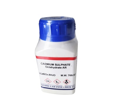 CADMIUM SULPHATE Octahydrate 99% AR 500G-OXFORD  (Inc. IGV)