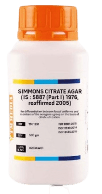 SIMMONS CITRATE AGAR (as per BIS) (Inc IGV)